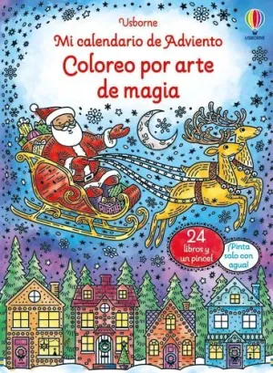 MI CALENDARIO ADVIENTO COLOREO MAGIA