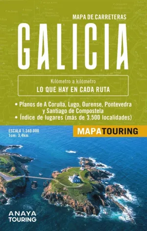 MAPA GALICIA 1:340.000        25